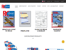 Tablet Screenshot of eshop.rcrevue.cz